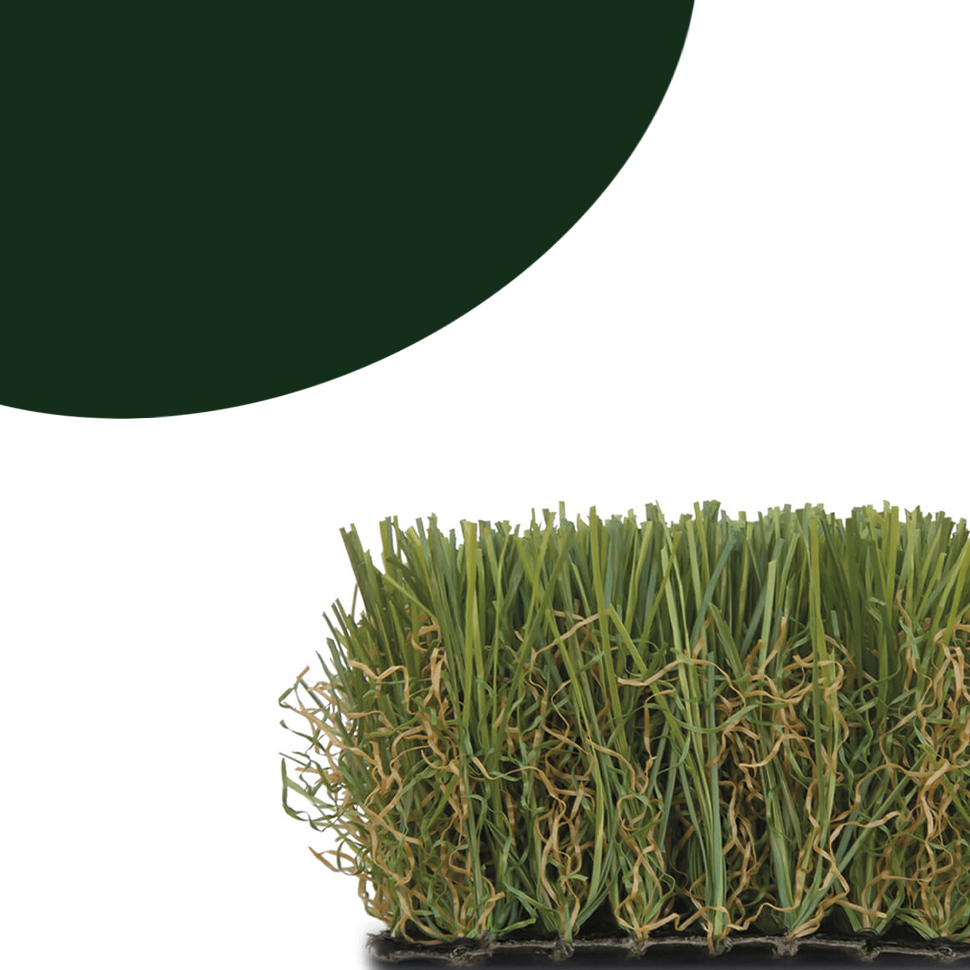 pasto sintético natural con fondo blanco