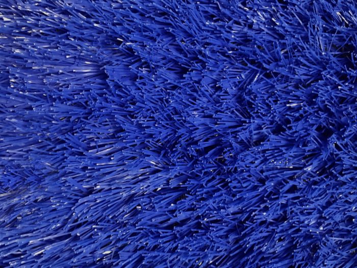 Pasto Sintético Deportivo Padel Azul Rizado - Imagen 2