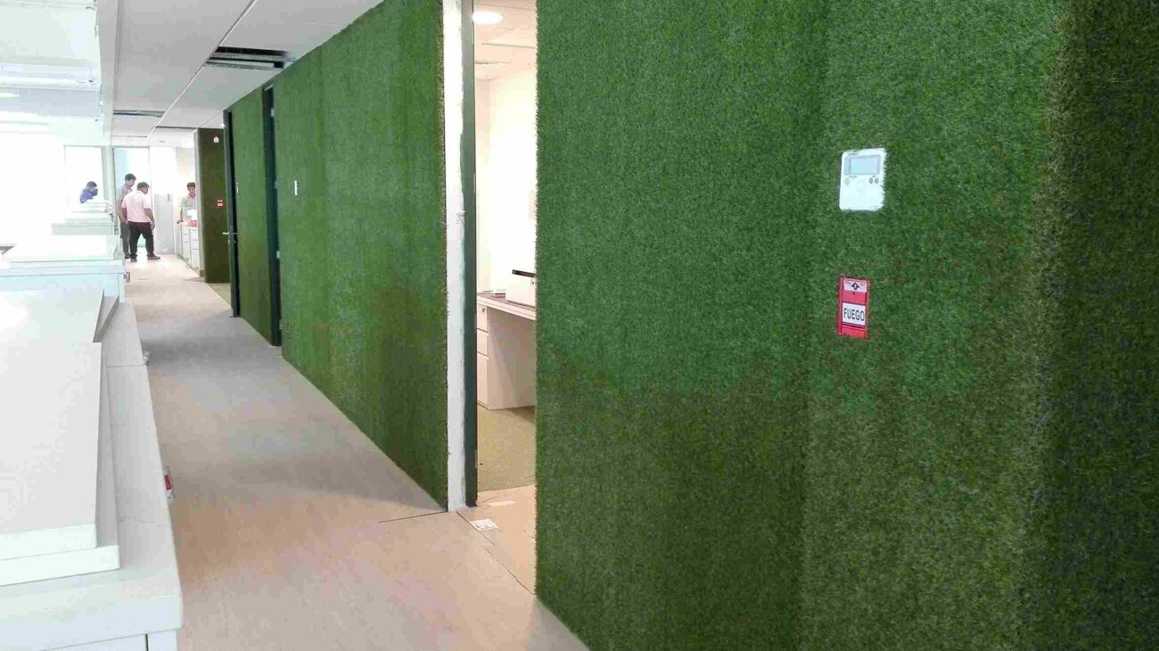 pasto sintético premium instalado