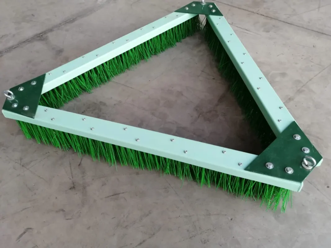 cepillo rastra para mantencion y cepillado canchas deportivas futbol y futbolito