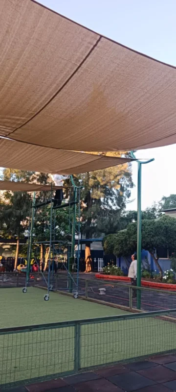 Sombras velas modernas para terrazas y jardines de alta calidad